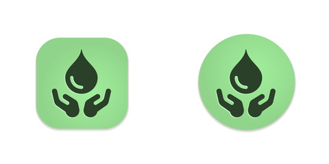 Vector Green Web Buttons
