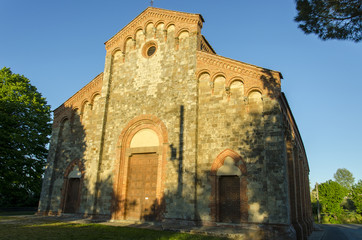 Fototapeta na wymiar palaia, pieve di San Martino