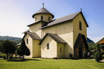 Fototapeta na wymiar The Medieval Monastery of Moraca