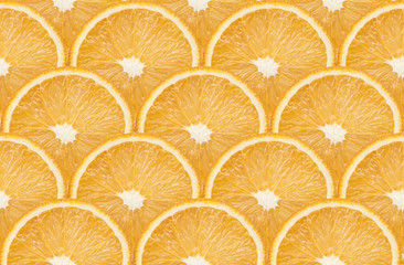 oranges slices seamless