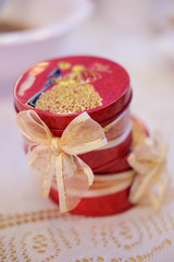 Naklejka premium Thai wedding souvenir