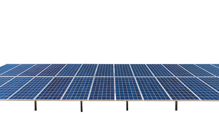 solar panel isolated