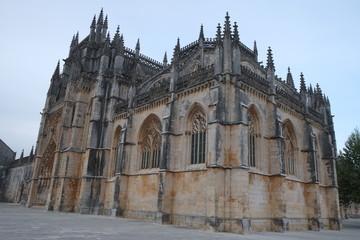 Fototapeta na wymiar Monastery of Batalha in Leiria, Portugal