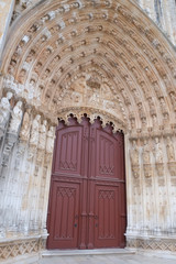 Fototapeta na wymiar Monastery of Batalha in Leiria, Portugal