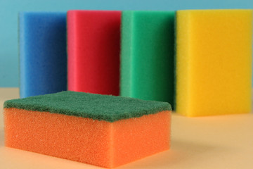 Cleaning sponge for cleaning