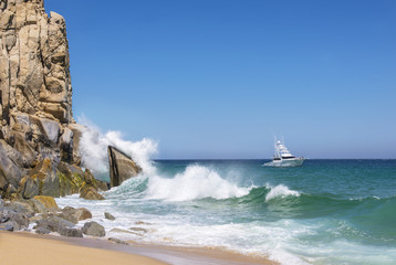 Where Sea of Cortez & Pacific Ocean are meeting...