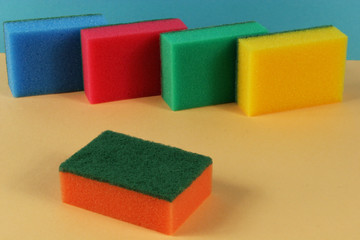 Cleaning sponge for cleaning