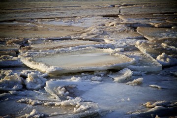 Lake Michigan ice