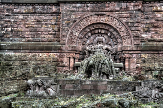 Kaiser Barbarossa Kyffh&auml;user Denkmal Th&uuml;ringen