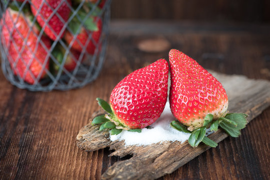 Frische Erdbeeren
