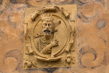 Relief - Schloss  Liebenstein 