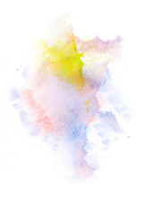 Abstract watercolor brush stroke background.