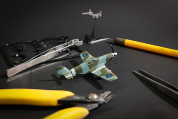 P-51 scale model
