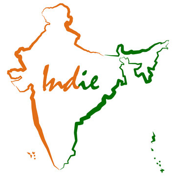 Mapa Indii