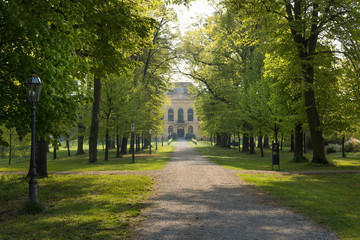baroque castle park Eckartsau, Austria