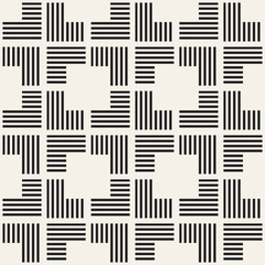 Seamless pattern with stripes. Vector abstract background. Stylish lattice structure