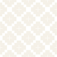 Seamless tracery pattern. Repeated lattice. Symmetric geometric abstract wallpaper. Trellis ethnic motif. Vector illustration