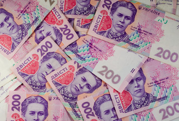 Background of the ukrainian banknotes