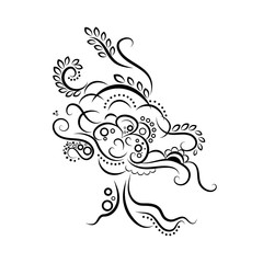 Vector abstract tree