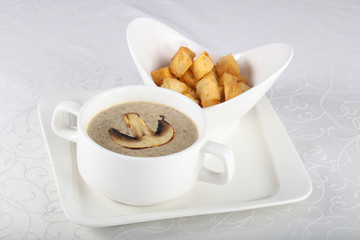 Mushroom cream soup