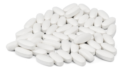 Medication isolated on white