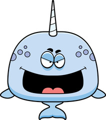 Evil Cartoon Narwhal © corythoman