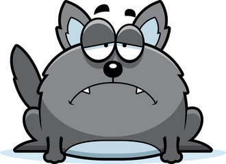 Depressed Little Wolf