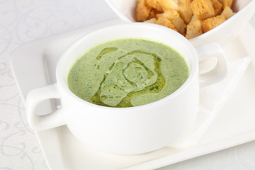 Spinach soup