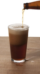 pouring beer