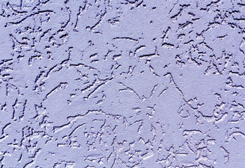Blue color plaster wall patten.