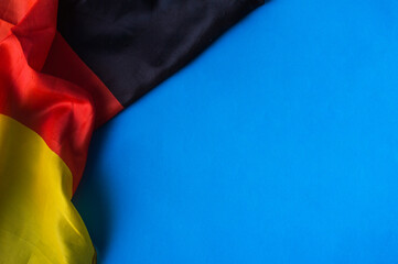 Flag of germany on a bright background