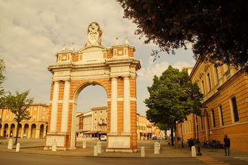 Fototapeta premium Rundgang in Santarcangelo di Romangna