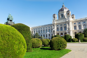 Fototapeta na wymiar Natural history museum Vienna, Austria