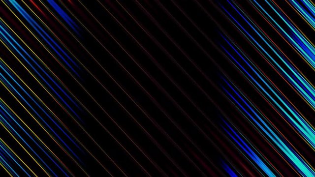 Video Animation Lines Stripe Run Flicker Objects In Motion Background