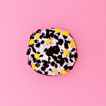 Creative donut. SteelLife fashion design art