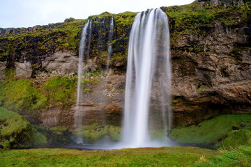 Obraz premium Seljalandsfoss waterfall in Iceland