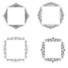Vintage baroque frame