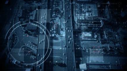 Digital composite video of Ariel target