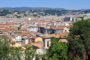 Fototapeta premium Panoramic View of Nice