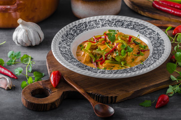 Chicken curry delish food