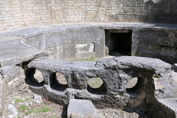 Castellum divisorium de Nîmes
Aqueduc Romain d’Uzès à Nîmes
Partage des eaux