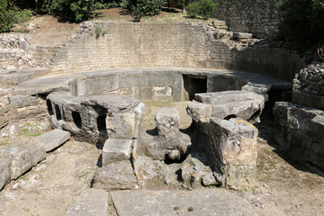 Castellum divisorium de Nîmes
Aqueduc Romain d’Uzès à Nîmes
Partage des eaux