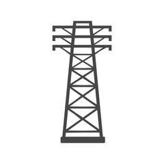 Power Line Icon - Illustration