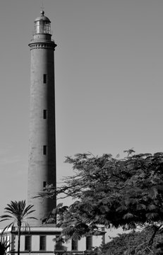 Lighthouse of Maspalomas, Gran canaria, Canary islands
