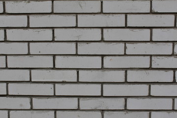 White brick wall