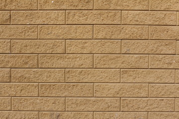 New brick wall