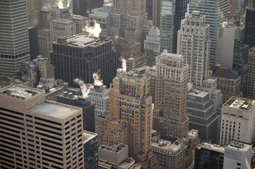 Skycrapers in Manhattan