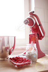 Küchenmaschine mit Vegan Nachtisch