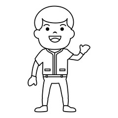 baseball player avatar character vector illustration design