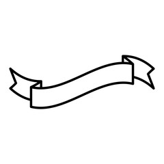 ribbon of frame icon vector illustration design